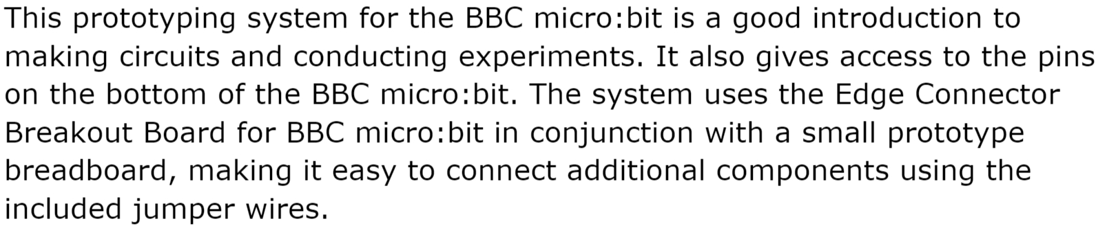 ערכת פיתוח עבור BBC MICRO BIT PROTOTYPING SYSTEM 5609